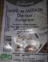 Mängden socker i Farine de sarrasin blé noir biologique