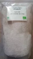 Mängden socker i Sucre de canne blond