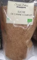Mängden socker i Sucre de canne complet