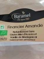 Mängden socker i Financier Amande