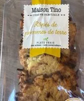 Mängden socker i Râpés des pommes de terre