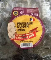 Mängden socker i Pruneaux d'Agen