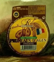Mängden socker i Pruneaux d'Agen