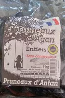 Mängden socker i Pruneaux d'Agen entiers