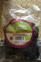 Mängden socker i Pruneaux d'Agen entiers bio