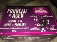 Mängden socker i Le Pruneau d'Agen fourré à la crème de pruneaux