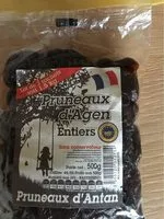 Mängden socker i Pruneaux d agen