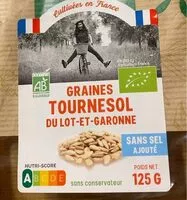 Mängden socker i Graines tournesol du Lot et Garonne