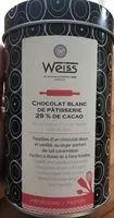 Mängden socker i Chocolat blanc de patisserie