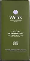Mängden socker i Chocolat Noir Mendiant