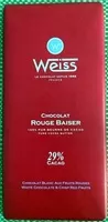 Mängden socker i Chocolat Rouge Baiser