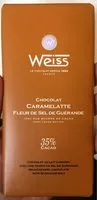 Mängden socker i Weiss  -Chocolat Caramelatte Fleur de Sel de Guérande