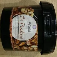 Mängden socker i Pâte praliné