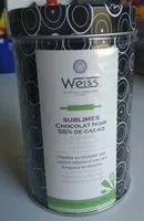 Mängden socker i Pepites au chocolat noir