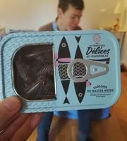 Mängden socker i Le temos des delices, sardines au chocolat
