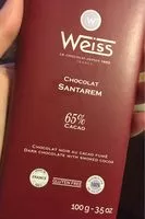Mängden socker i Chocolat Santarem Weiss