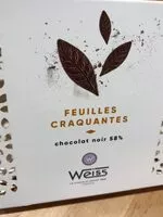 Mängden socker i Feuilles craquantes