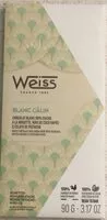 Mängden socker i Tablette de chocolat Blanc Calin Oryola 30%