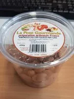 Mängden socker i Amandes décortiquées nature