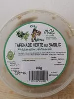 Mängden socker i Tapenade verte au basilic