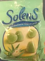 Mängden socker i Solens Gommes à L'eucalyptus Menthol