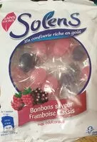 Mängden socker i Solens Bonbons Framboise-cassis Sans Sucre