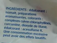 Mängden socker i Solens Bonbons Saveur Eucalyptus