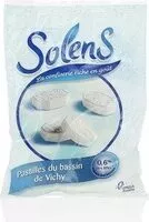 Mängden socker i Solens Pastilles Du Bassin De Vichy