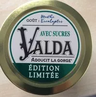 Mängden socker i Gommes Valda - Édition Limitée - Goût Menthe & Eucalyptus