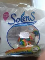 Mängden socker i Bonbon Arc-en-ciel Sans Sucre