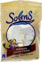 Mängden socker i Solens Guimauves Saveurs D Antan