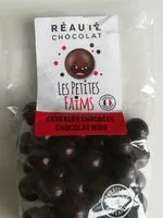 Mängden socker i Céréales enrobés chocolat noir