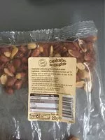Mängden socker i Cacahuètes pelliculées grillées à l'huile et salées