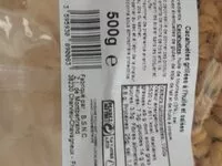 Mängden socker i Cacahuètes grillées a l'huile et salées