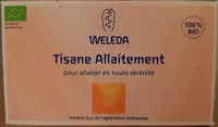 Mängden socker i Tisane Allaitement