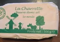 Mängden socker i Beurre demi sel