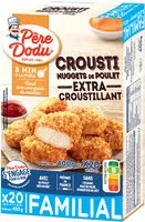 Mängden socker i Crousti nuggets de poulet