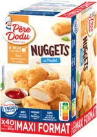 Mängden socker i Nuggets de poulet