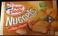 Mängden socker i Nuggets aux Filets de Poulet