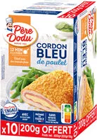 Mängden socker i Cordon bleu de poulet