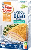 Mängden socker i Escalope cordon bleu de poulet -25% de sel