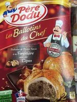 Mängden socker i Ballotins de poulet Farci