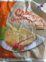 Mängden socker i Croc jambon de dinde fromage