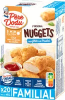 Mängden socker i L'original nuggets aux filets de poulet