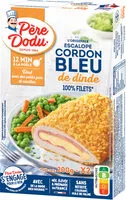 Mängden socker i L'originale escalope cordon bleu de dinde 100% filets