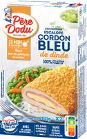 Mängden socker i L'authentique escalope cordon bleu de dinde 100% filets