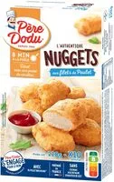 Mängden socker i L'authentique nuggets aux filets de poulet