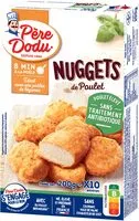 Mängden socker i Nuggets de poulet elevé sans traitement antibiotique
