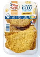 Mängden socker i Cordons bleus emmental