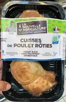 Mängden socker i Cuisses de poulet roties